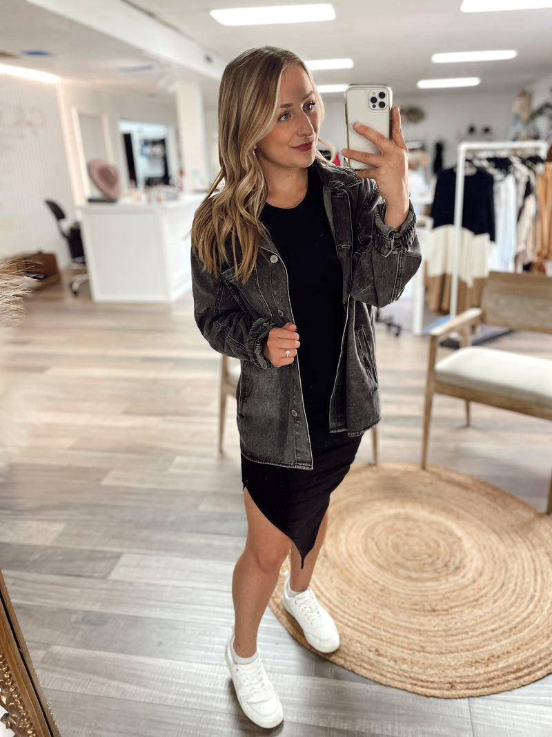Lenna Side Detail Casual Dress