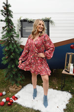 Callie Floral Mini Dress