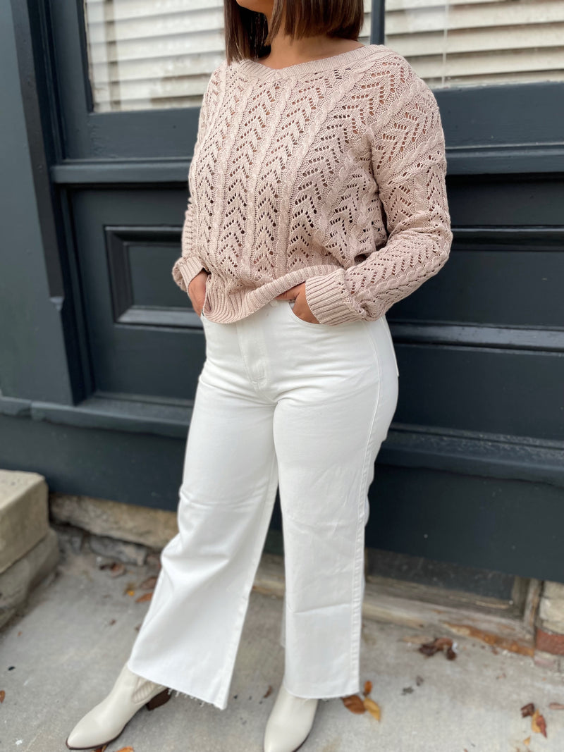 Vera High Rise Wide Leg Jeans