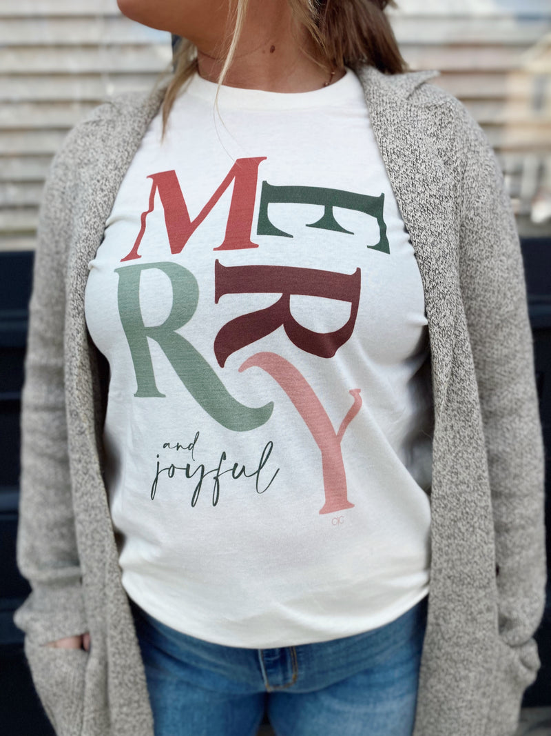 WWW Merry and Joyful Tee