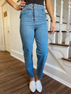 Retro High Rise Slouch Trousers