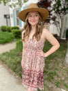 Making Memories Paisley Print Dress