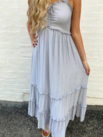 Kasey Smocked Midi Dress
