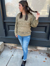 Randa Crochet Knit Sweater