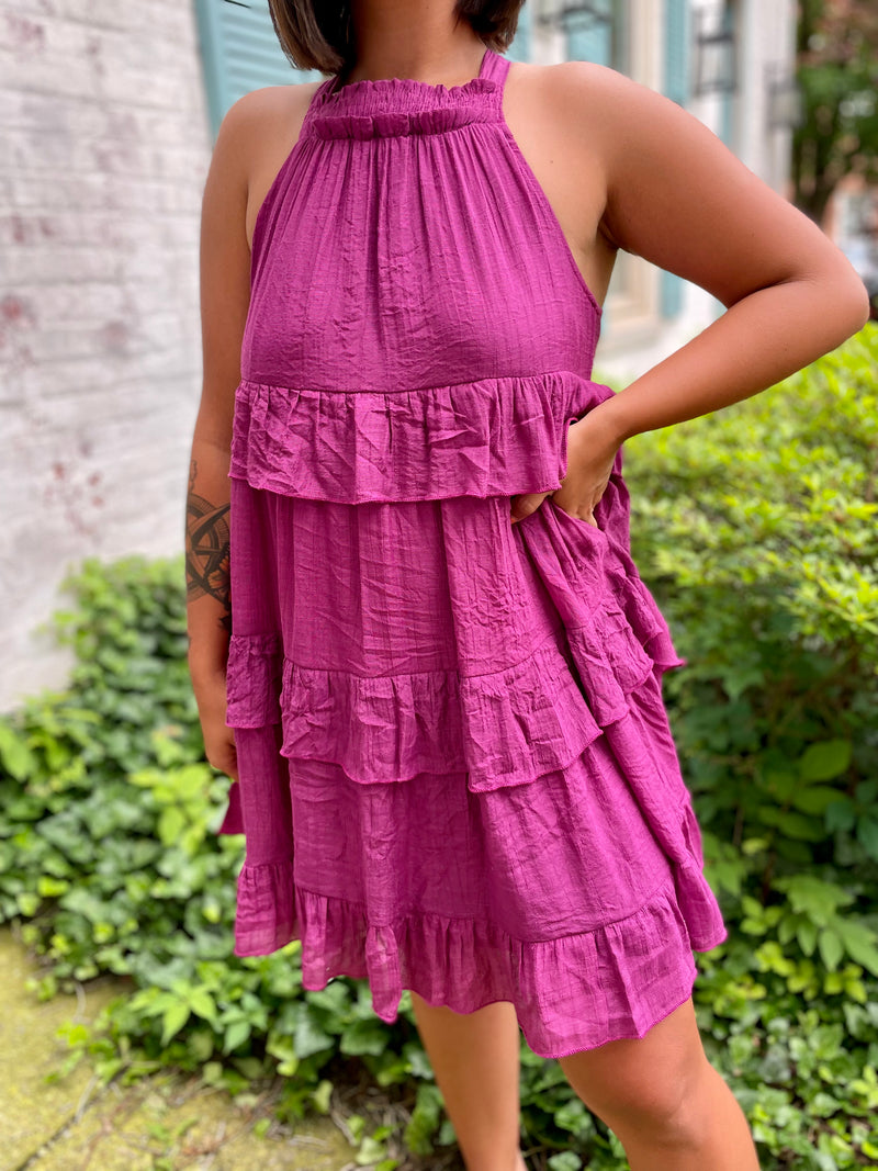 Let's Go Girls Tiered Dress