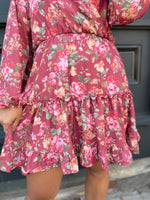 Callie Floral Mini Dress