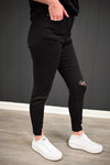 Azariah High Rise Skinny Jean-Black