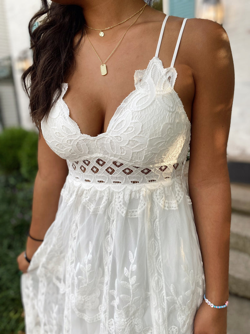 ZZZ Marleigh Lace Maxi Dress