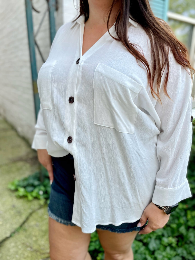 Need, Must, Want Button Up Top