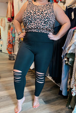 Flashing Some Skin Highwaisted Leggings