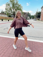 Cropped For All Oversized Top