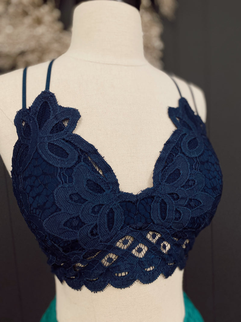 Navy Bralette