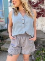 Relaxed Day Smocked Shorts