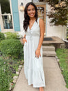 Luz Tiered Maxi Dress-Mint