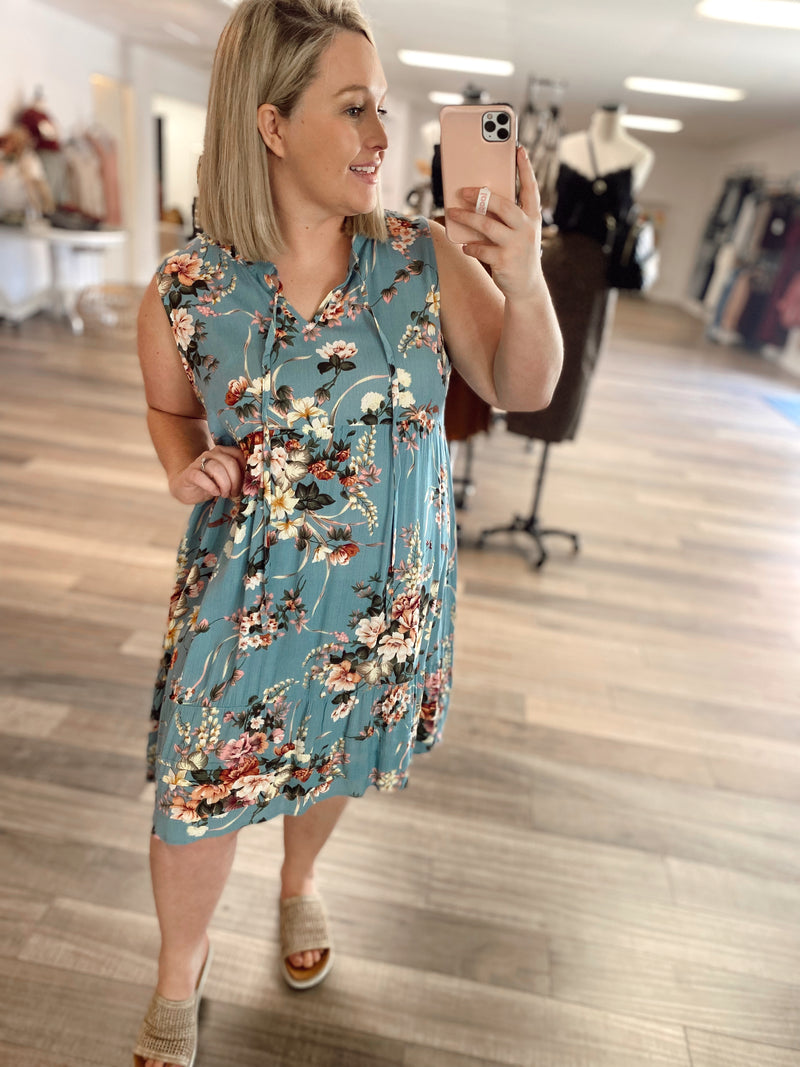 Rey Floral Print Dress