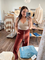 Dionne Linen Drawstring Pants