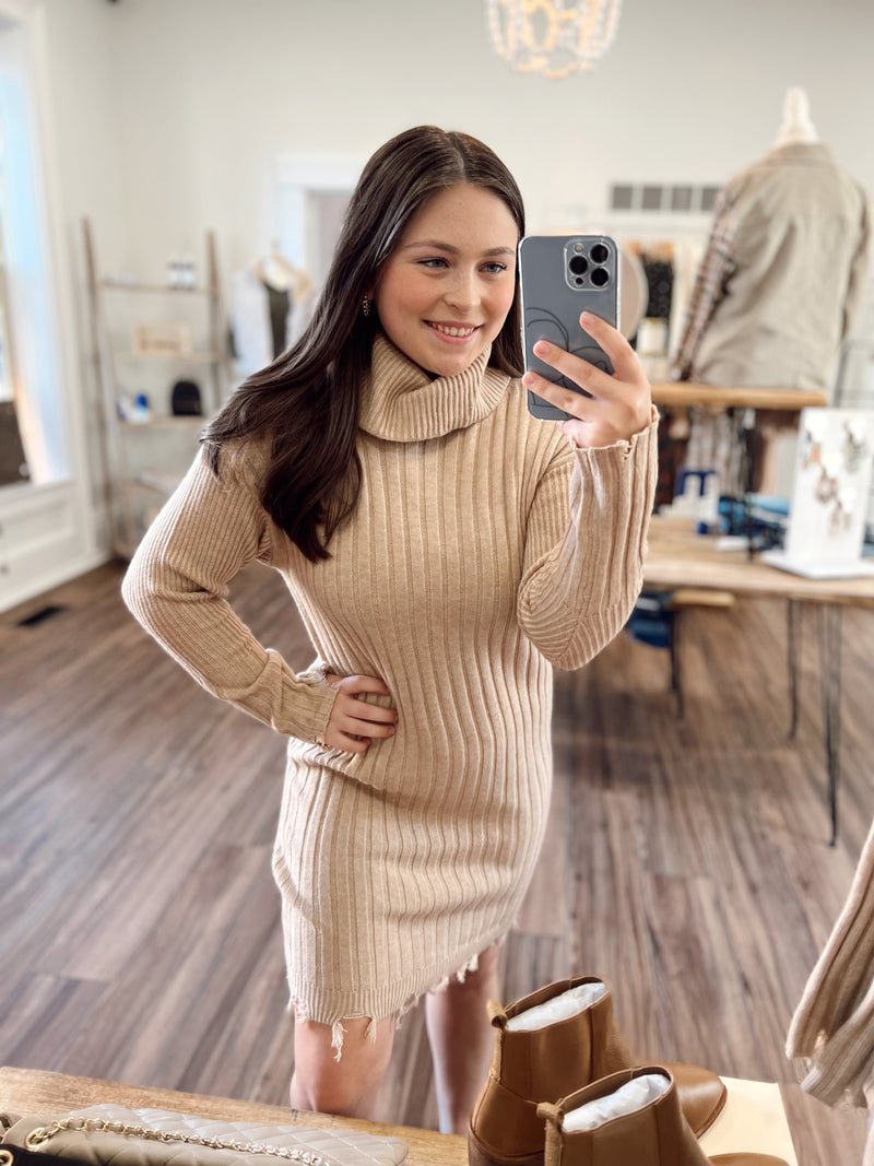 More Than Enough Sweater Dress