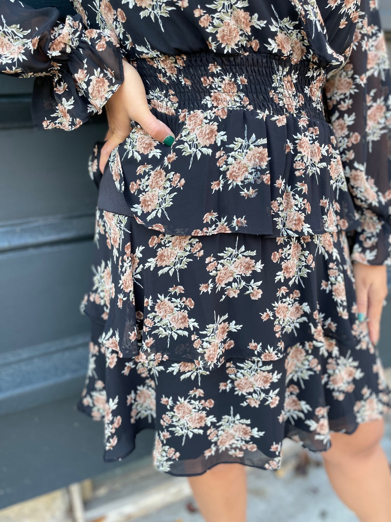 Ellington Smocked Tiered Dress
