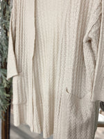 New You Waffle Cardigan