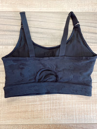 Black Camo Sports Bra