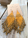 Bead Tassel Earrings