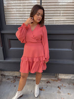 Liz Bubble Sleeve Dress
