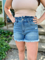 All About the Details Denim Shorts