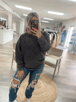 Charcoal Basic Corded Crew