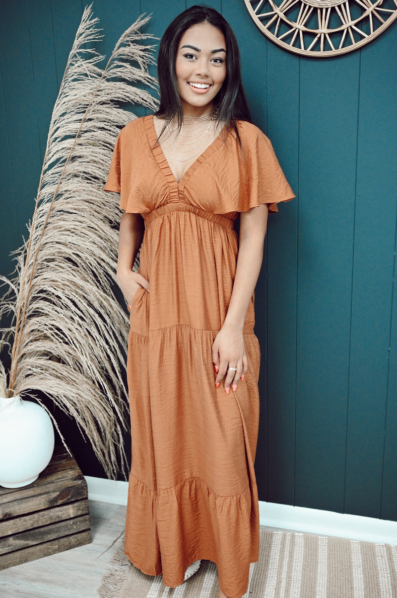 Melrose Tiered Maxi Dress