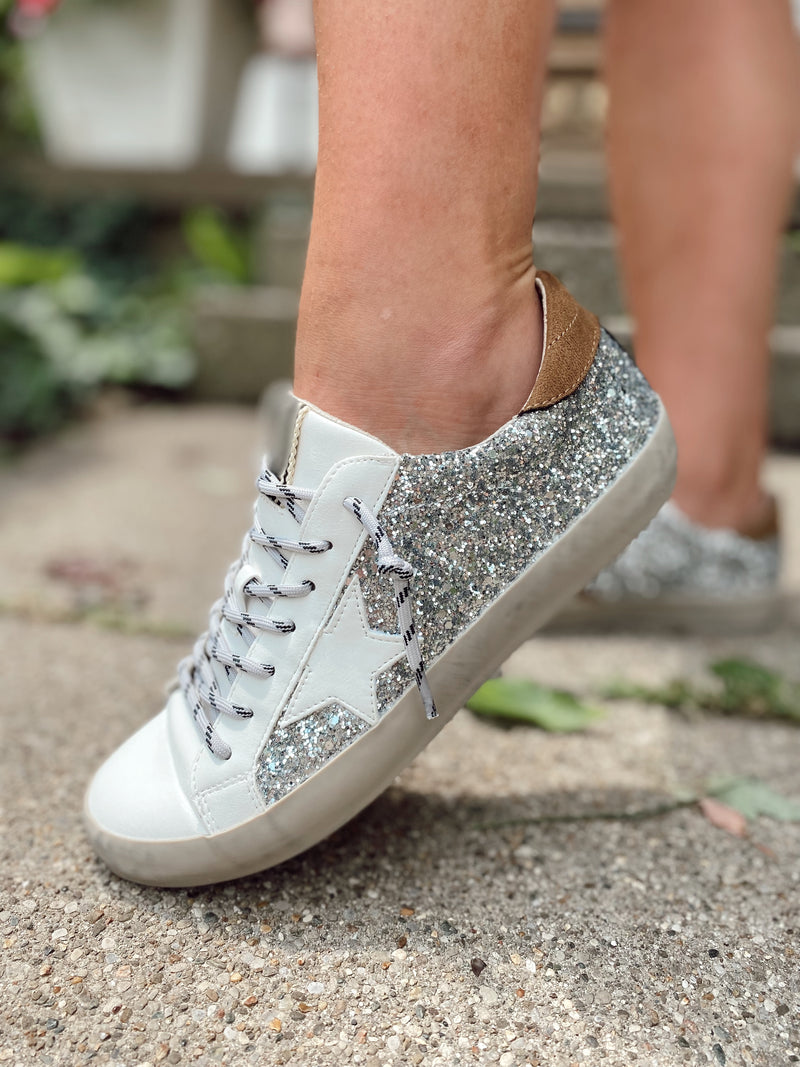 ZZZ Paula Star Sneaker- Silver