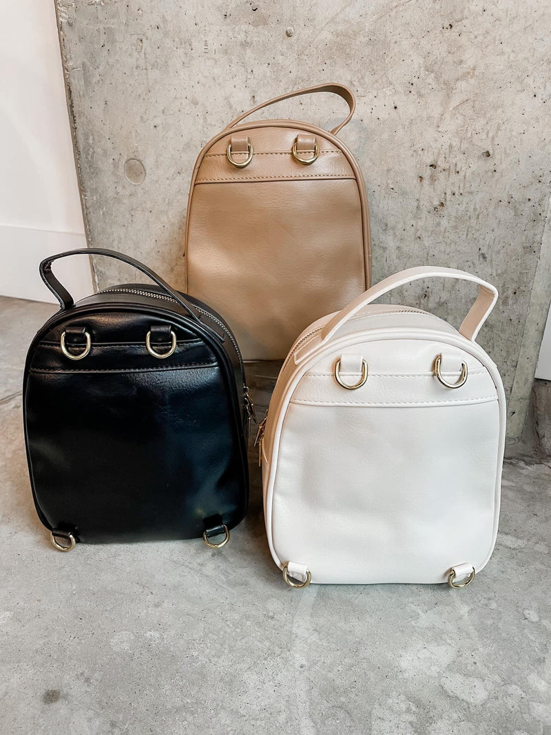 Got to Have It Quilted Backpack-Mocha