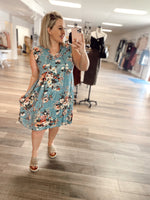 Rey Floral Print Dress