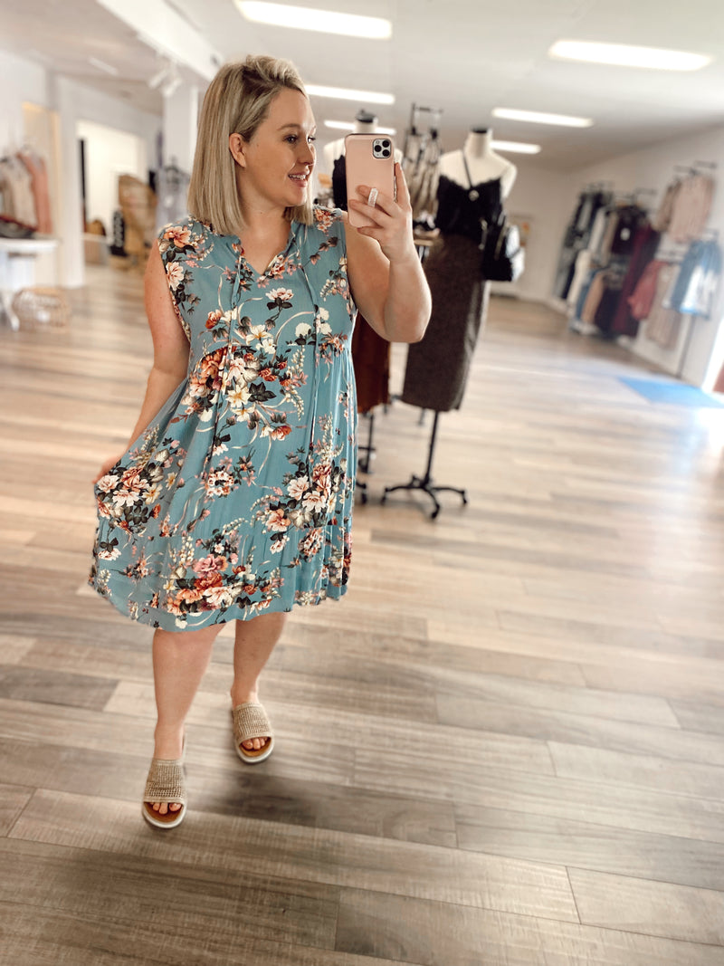 Rey Floral Print Dress