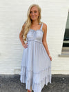 Kasey Smocked Midi Dress