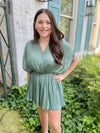 Macie Satin Romper