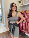 Kinsley Mineral-Washed Sports Bra