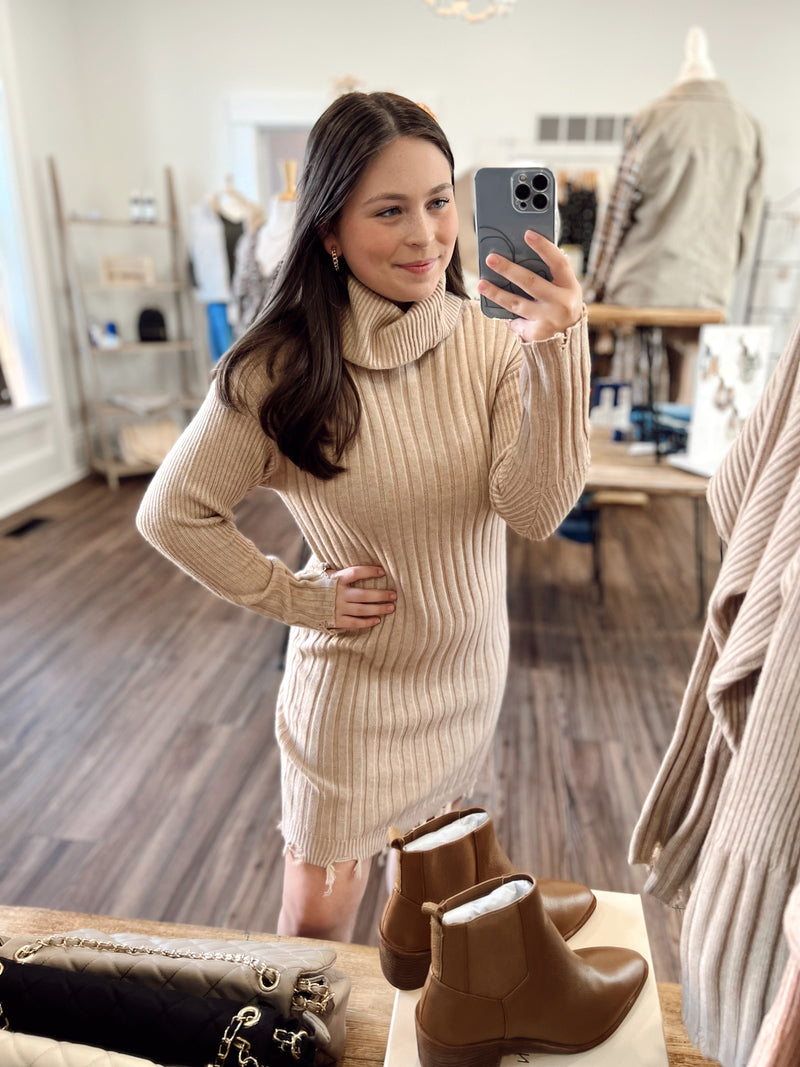 More Than Enough Sweater Dress
