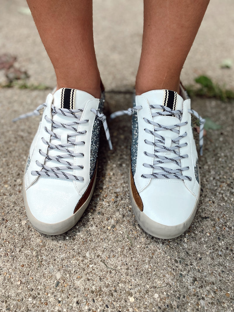 ZZZ Paula Star Sneaker- Silver