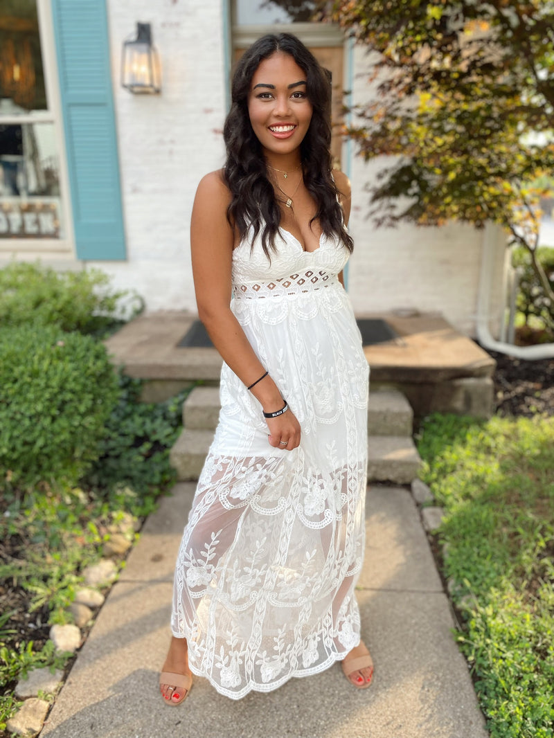 ZZZ Marleigh Lace Maxi Dress