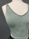 Mona Seamless Ribbed Brami-Sage