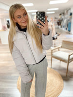 Cozy Up Puffer Jacket-Lilac