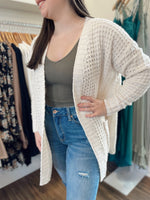 Curl Up by the Fire Cardigan-Cream