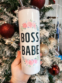 Boss Babe Tall Travel Cup