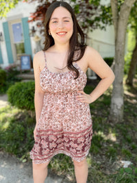 Making Memories Paisley Print Dress