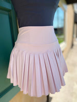 Sporty Gal Active Tennis Skirt-Pale Purple/Pink