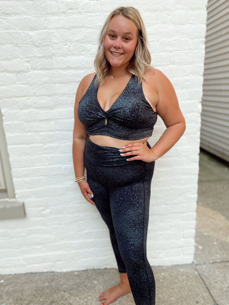Shimmer Baby Foil Print Leggings