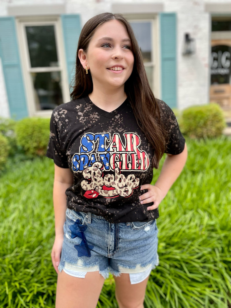 Star Spangled Babe Tee
