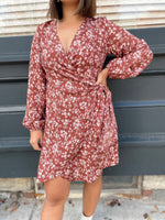 Whitley Floral Wrap Dress