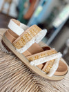Fuji Cross Strap Sandal, Tan | Coconuts by Matisse