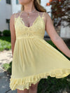 Needing Sunshine Crochet Dress